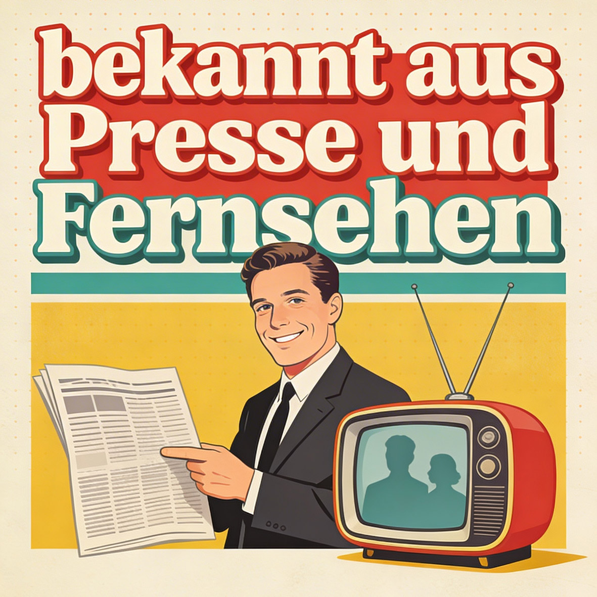 bekannt aus presse und fernsehen